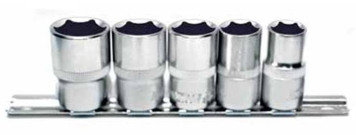 Nasadki na szynie 3/8" dł 8-24mm 12 kt.