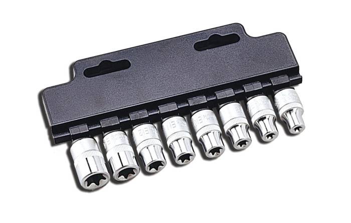 Kpl.  8cz.HONITON 3/8" TORX /E6-E16/3008