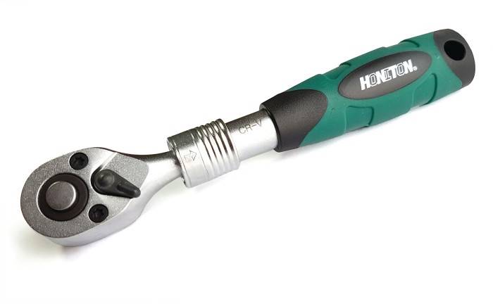 Grzechotka teleskopowa 1/4" 145-200mm HONITON