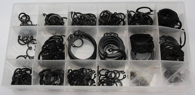 Kpl.pierścieni segera 300szt. wew/zew.