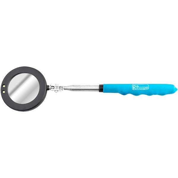 Lusterko inspekcyjne okrągłe podświetlane