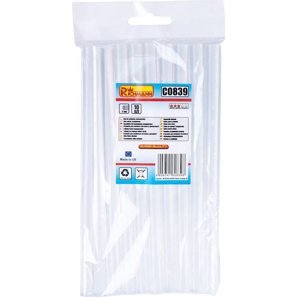 Klej do pistoletów przezroczysty 11mm 