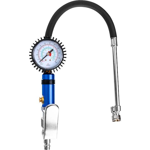 Manometr do pomowania kół-bliźniaki