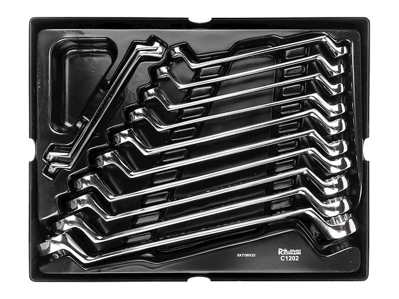 Wkład - klucz oczkowo-gięte 6-32mm 12 cz.