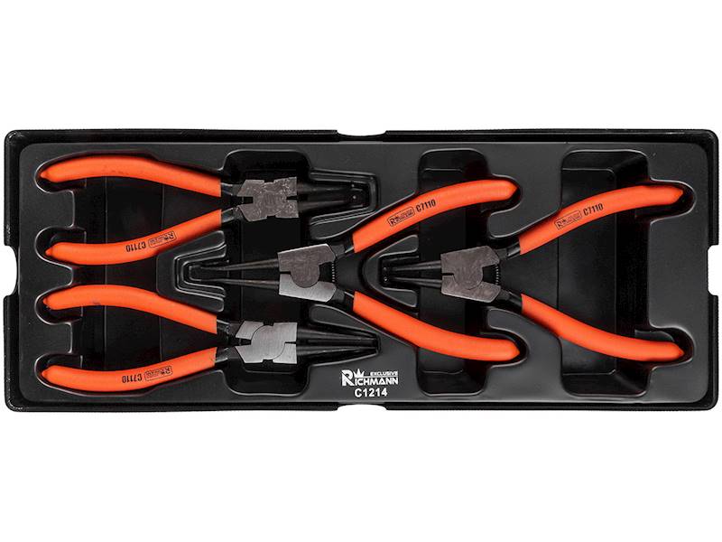 Wkład - szczypce seegera 180mm 4 cz.