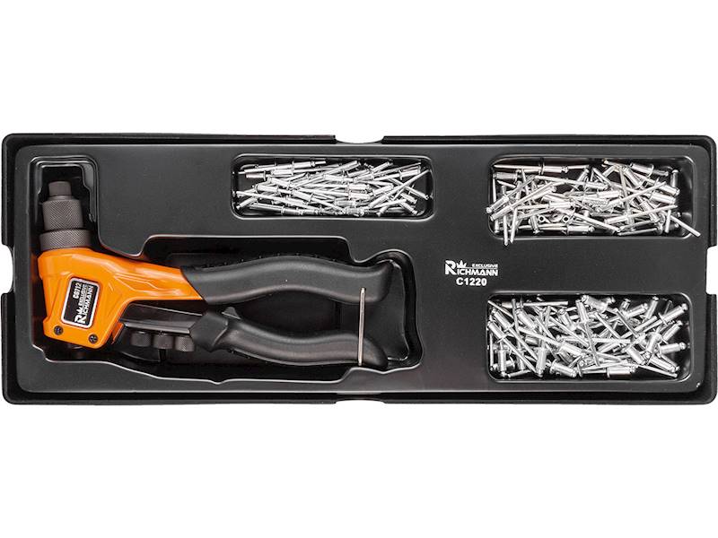 Wkład - nitownica + nity  151cz.