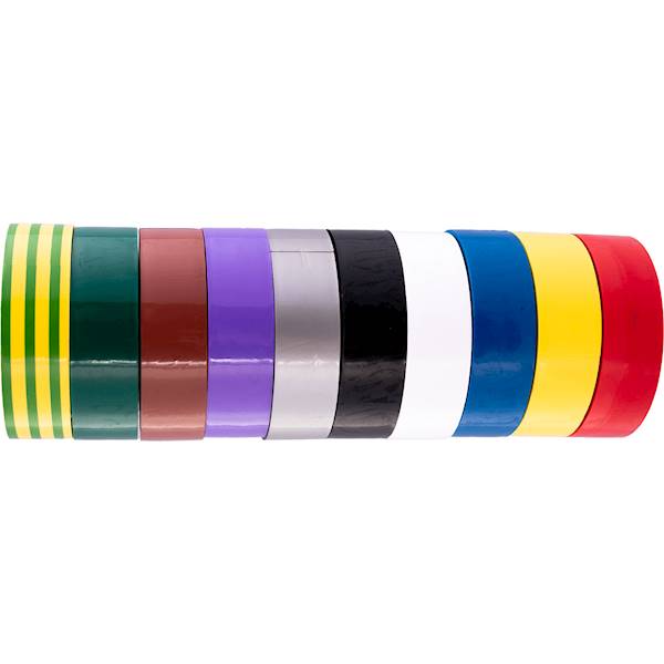 Taśma izolacyjna PCV 19mm.x20m KOLOR