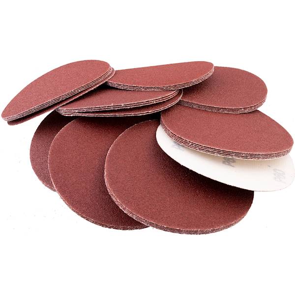 Krążek ścierny na rzep 125mm gr 100