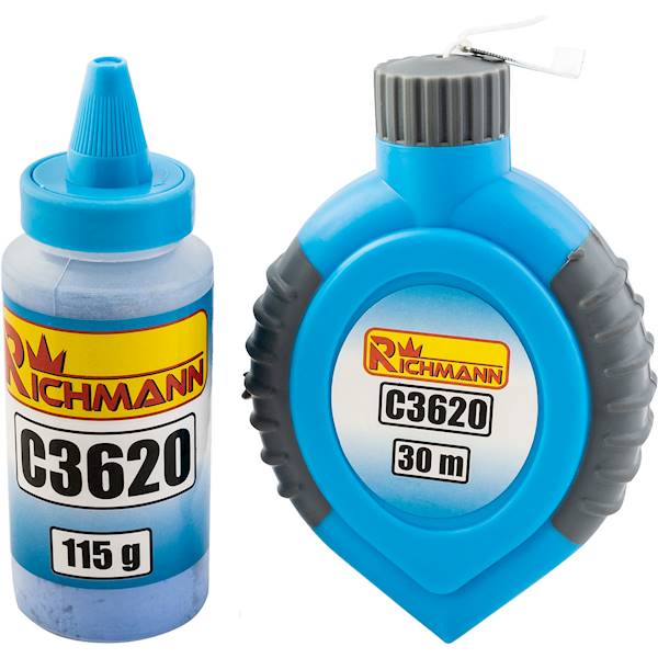 Sznurek traserski 30 m + kreda