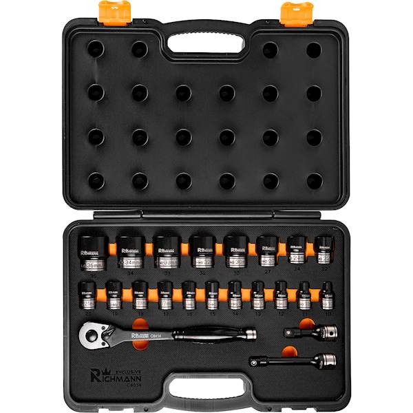 Zestaw nasadek udarowych specjalnych 1/2" 22cz.