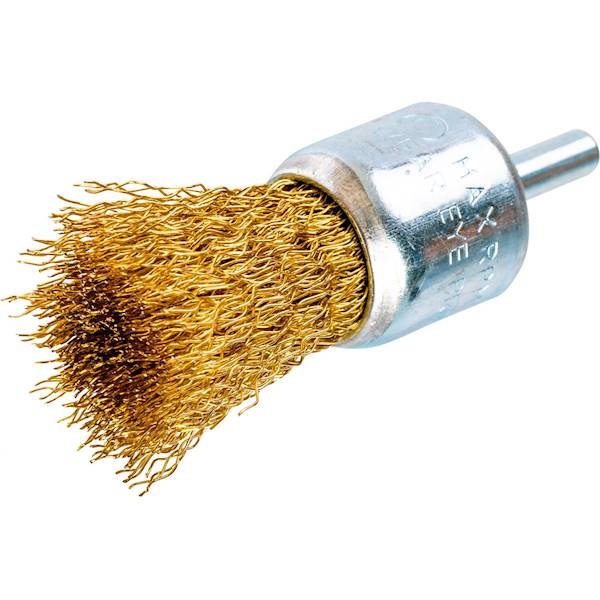 Szczotka do wiertarki pędzelkowa 25mm mosiądz