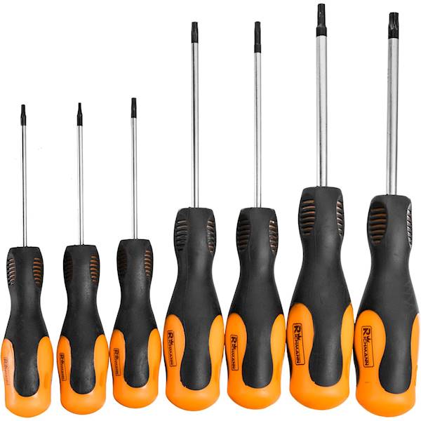 Wkrętaki TORX 7CZ. T6-T30