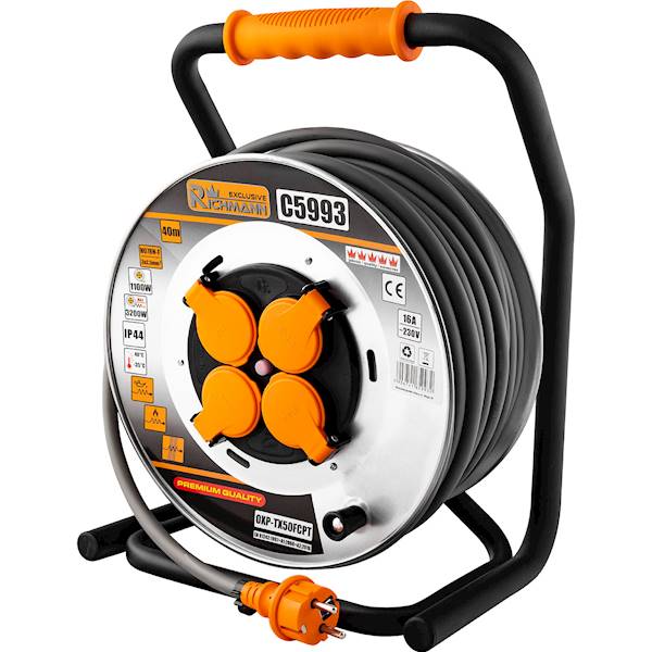 Przedłużacz budowlany bęben 40m 3x2,5