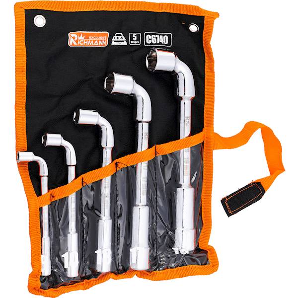 Klucze fajkowe 8-19mm 5 elem.