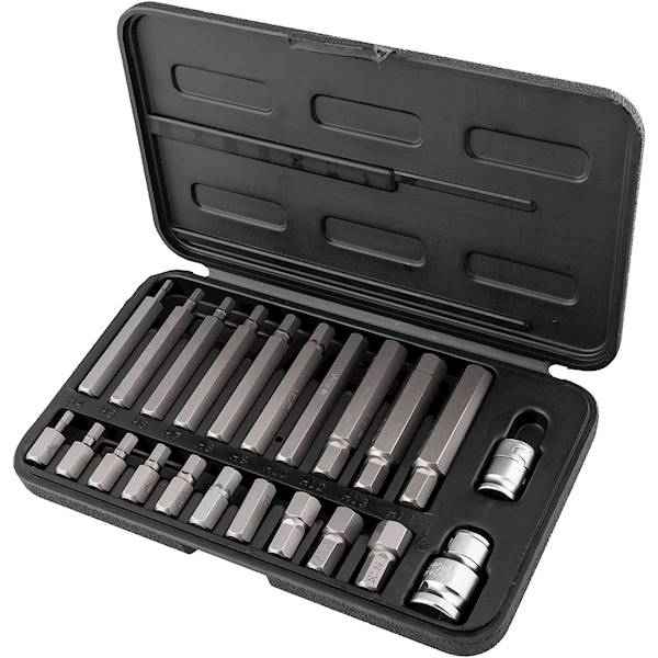 Klucze wew 22el. IMBUS H4-H14 CORONA