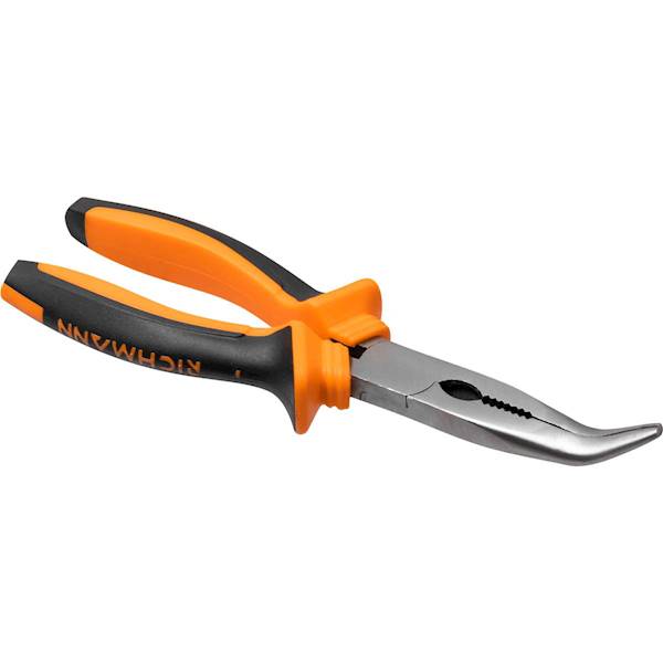 Szczypce wydłużone wygięte 200mm CORONA