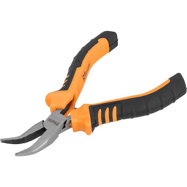 Mini szczypce wydłużone wygięte 125mm