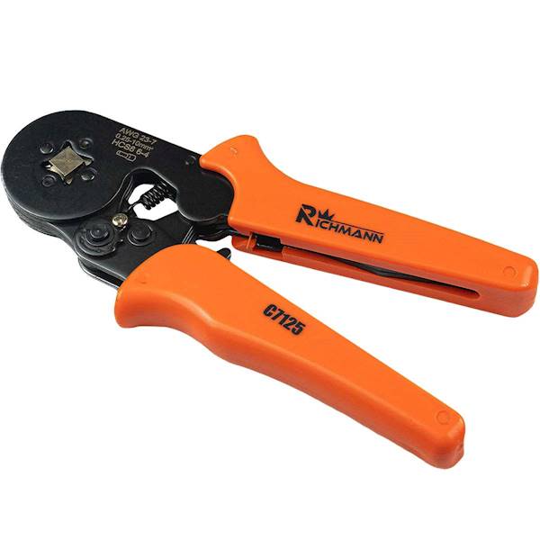 Szczypce do zaciskania końcówek tulejkowych