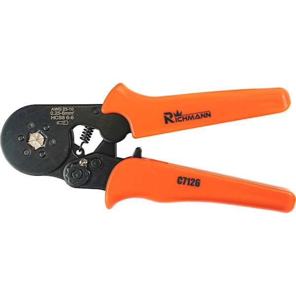 Szczypce do zaciskania końcówek tulejkowych 