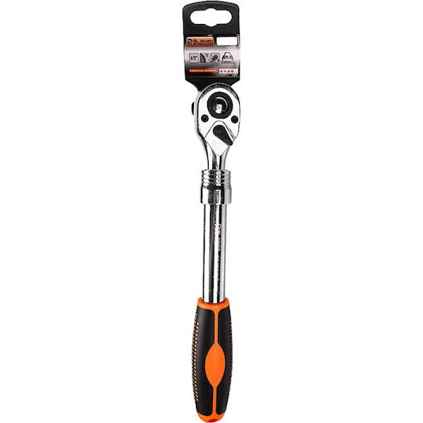 Grzechotka teleskopowa 1/2" 72zęby