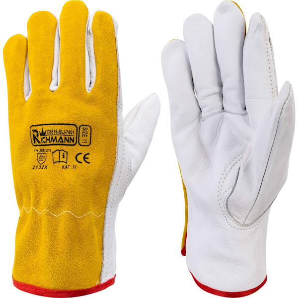 Rękawice spawalnicze roz. 11 żółte