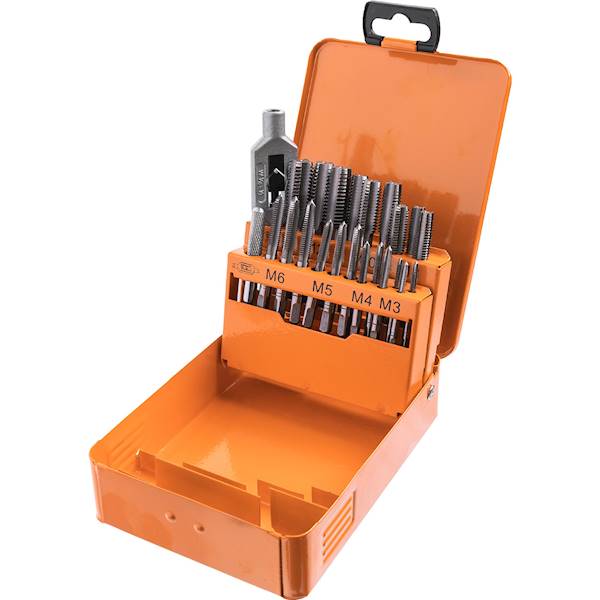 Kpl.gwintowników M3-M12 22cz.