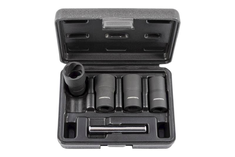 Kpl.nasadek do obrobionych nakrętek 17,19,21,22mm