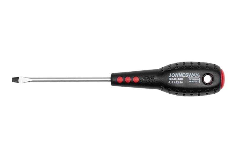 Wkrętak JONNESWAY płaski 4 x 80mm FULL STAR