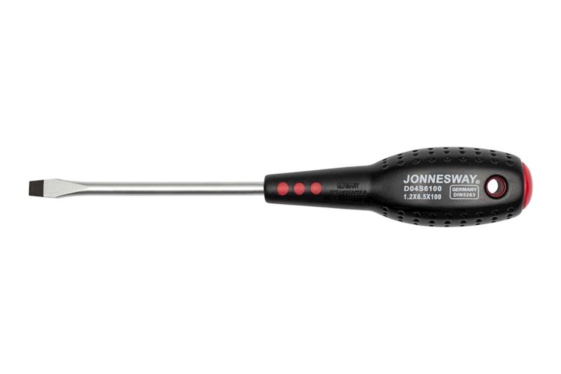 Wkrętak JONNESWAY płaski 6 x 100mm FULL STAR