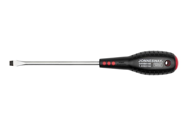 Wkrętak JONNESWAY płaski 8 x 150mm FULL STAR