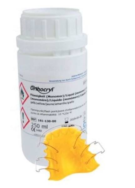 ORTHOCRYL  MONOMER 250 ml ŻÓŁTY