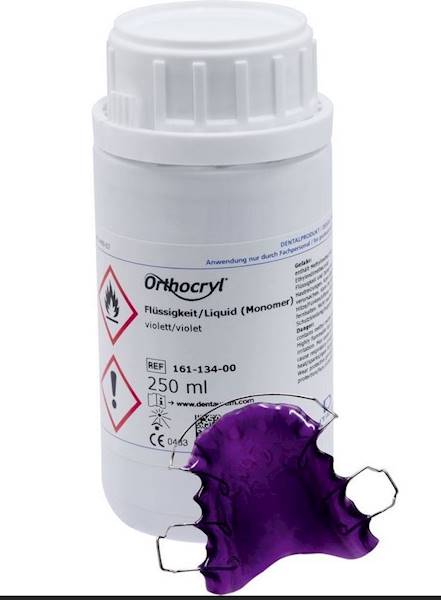 ORTHOCRYL  MONOMER 250 ml FIOLETOWY