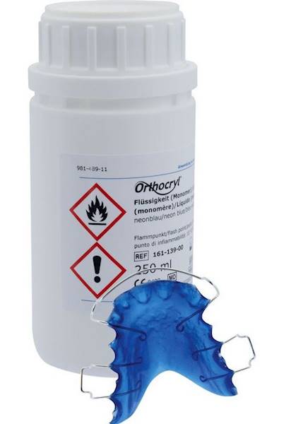 ORTHOCRYL  MONOMER NEON NIEBIESKI 250 ml 