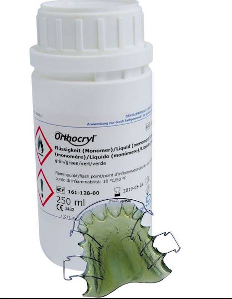 ORTHOCRYL  MONOMER 250 ml ZIELONY