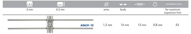 EXPANDER ANATOMICZNY ARMS 12 mm / HYRAX /