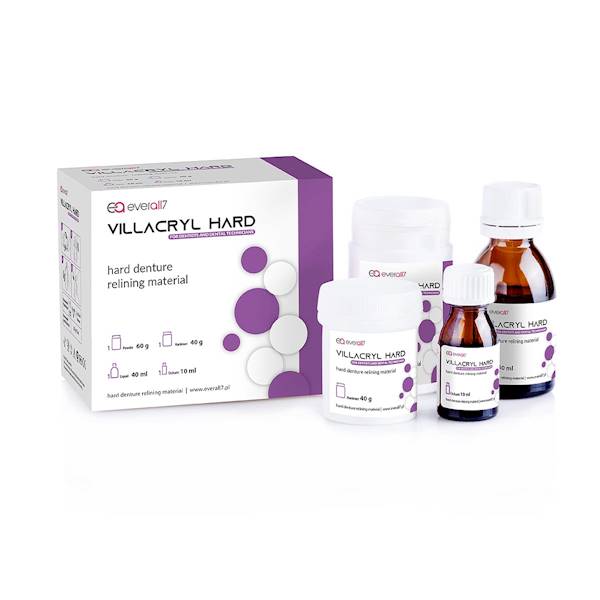 VILLACRYL HARD  proszek 60g + płyn 40ml + wytrawia