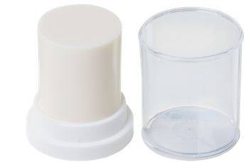 WOSK IQ MODEL. BIAŁY COMPACT ASH-FREE 45g BLOK