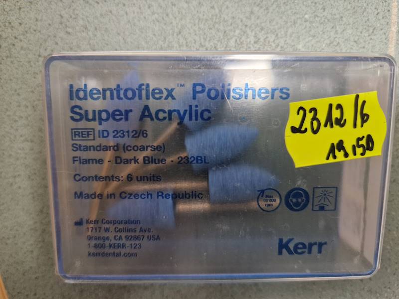 IDENTOFLEX gumki Kerr standard  ciemnoniebeski