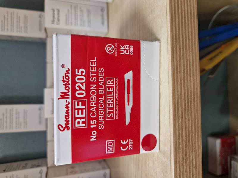 OSTRZE SKALPELA 1 SZT. NR 15