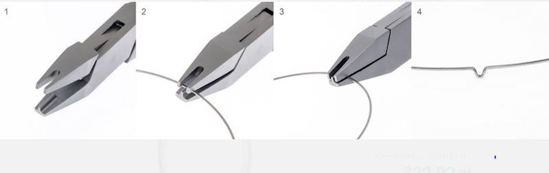 Kleszcze v-band pliers KO-105-130-PMK