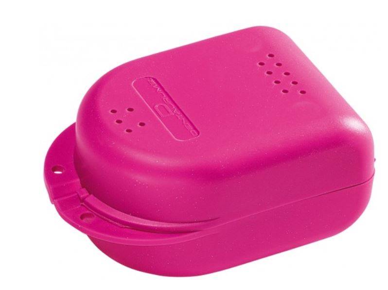PUDEŁKO ORTODONTYCZNE RÓŻOWE 10 SZT