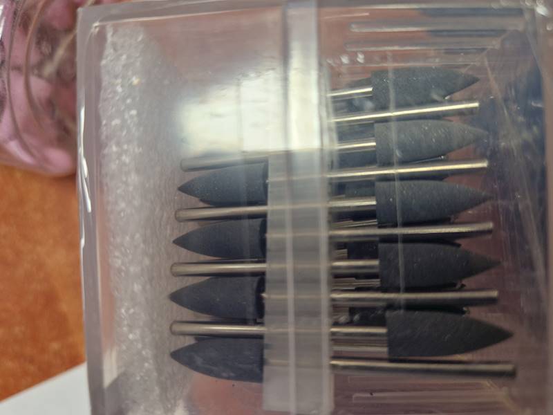 GUMKA MAŁA NA MANDRYLI SILIKON SZARA 