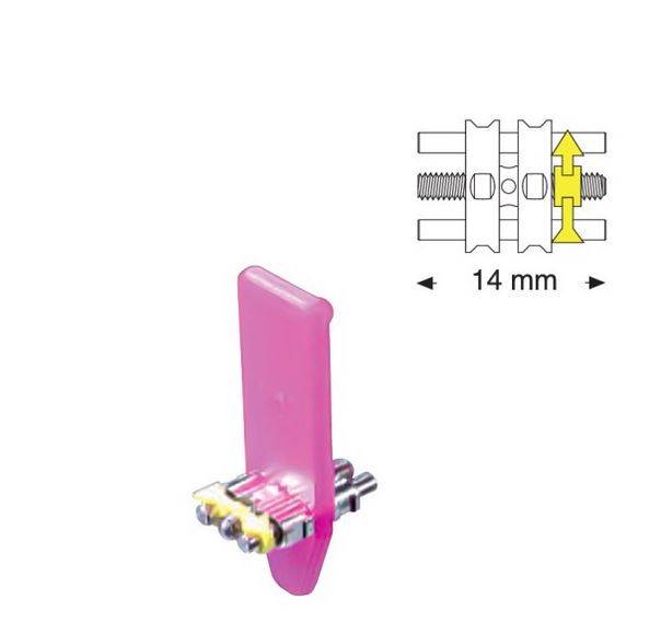 ŚRUBA FISHER MEDIUM 14mm GÓRNA  100szt.