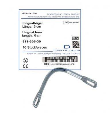 ŁUK  PODJĘZYKOWY 6 cm  10 szt.