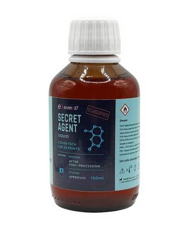 SECRET AGENT 40 G PROSZEK + 2X 10ML  PŁYN 3 D 