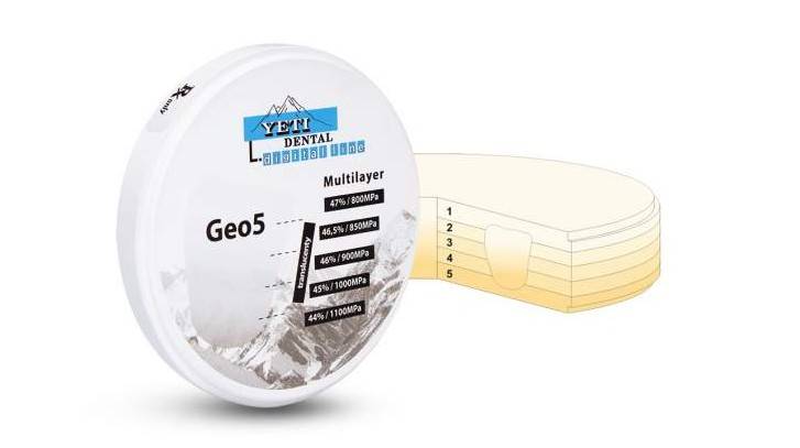 KRĄŻKI CYRKONOWE K2 CAD CAM (98.5) , GEO5 A2-16MM