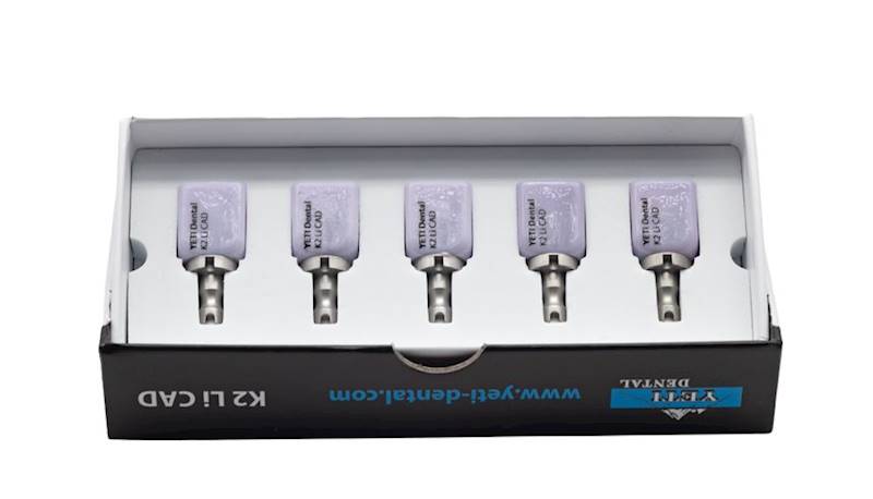 BLOCZEK DO FREZOWANIA K2 Li CAD HT C2 (X5)