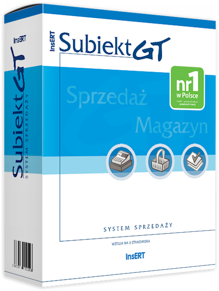 Subiekt GT - licencja na 3 stanowiska (e-lic)