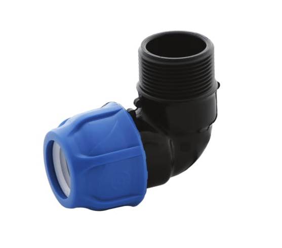 Kolano Skręcane DN 75 x 2.1/2" GZ PN16 do Rur PE