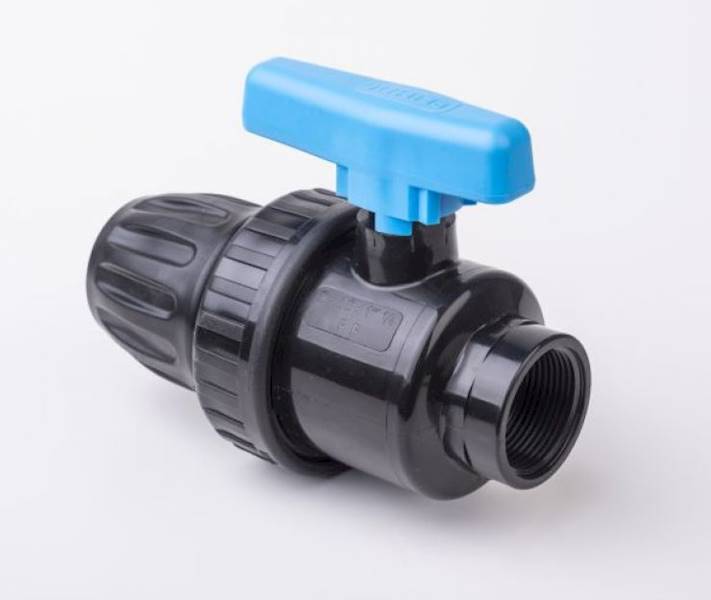 Zawór Skręcany PLIMEX do Rur PE DN 32 mm x 1" GW PN10